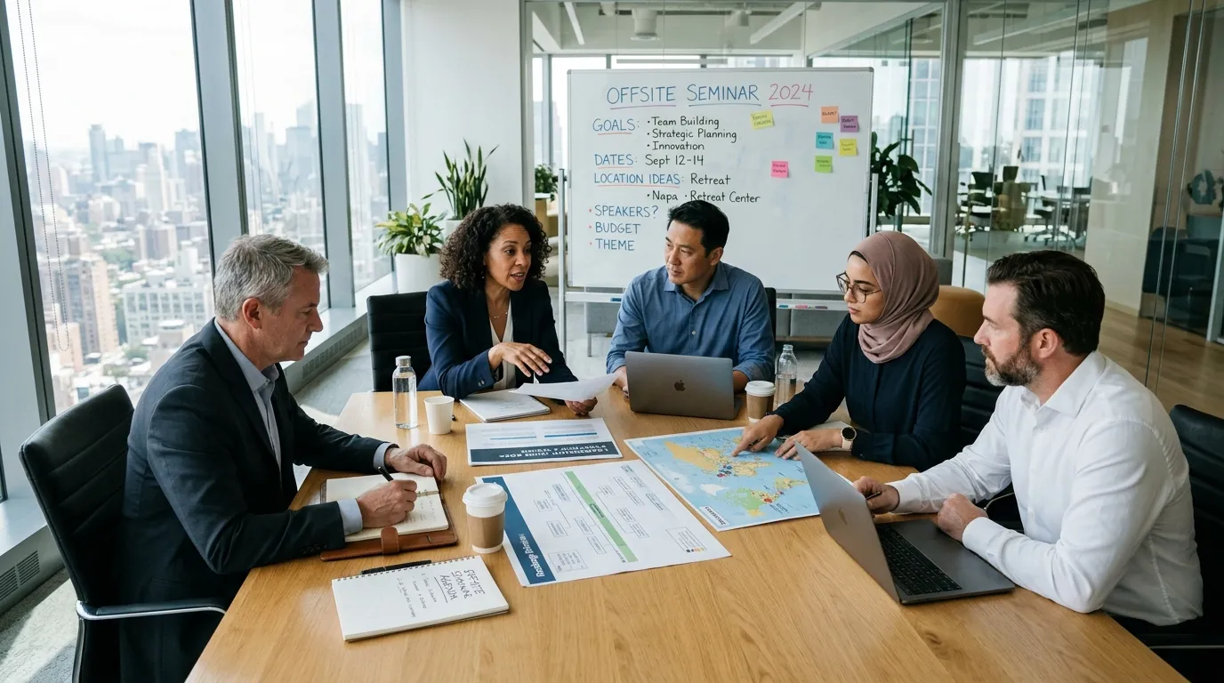 Séminaire de direction : préparer un CODIR hors les murs